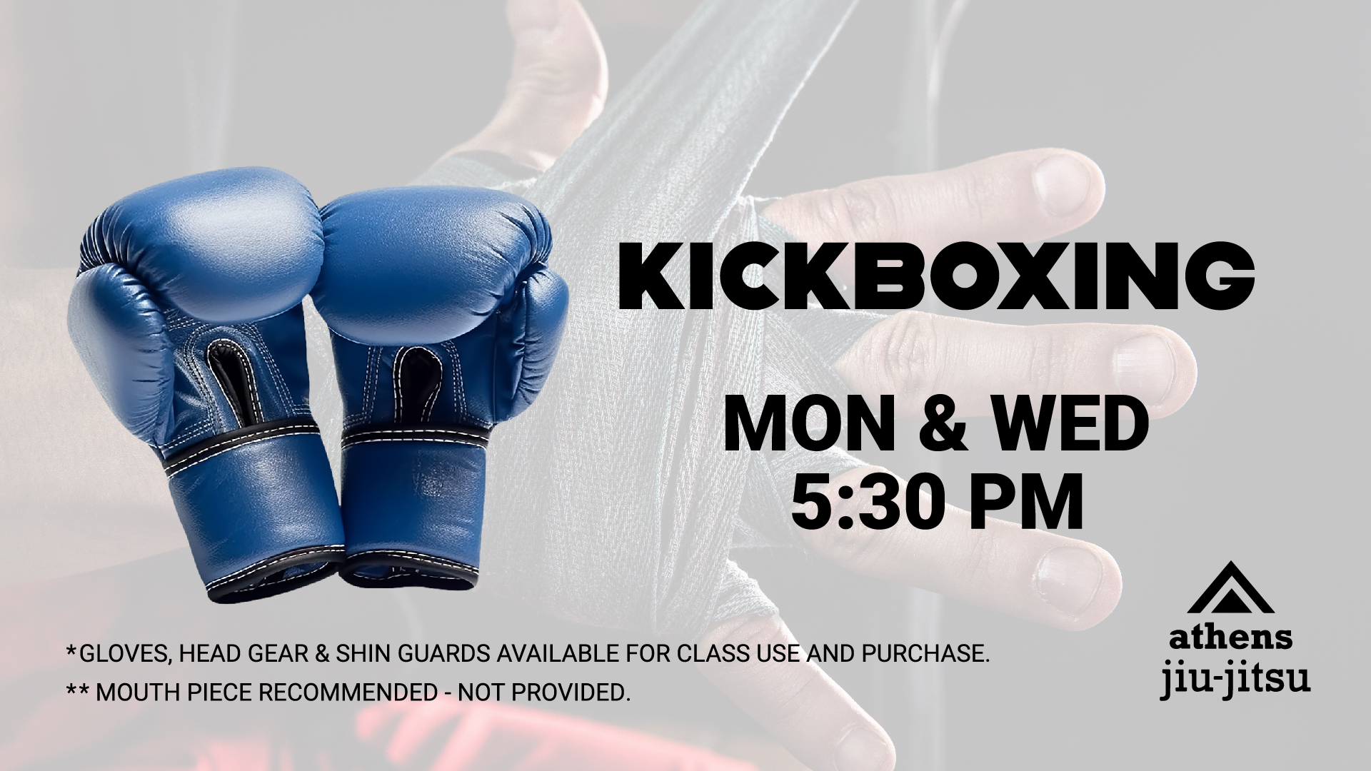 Digital signage kickboxing